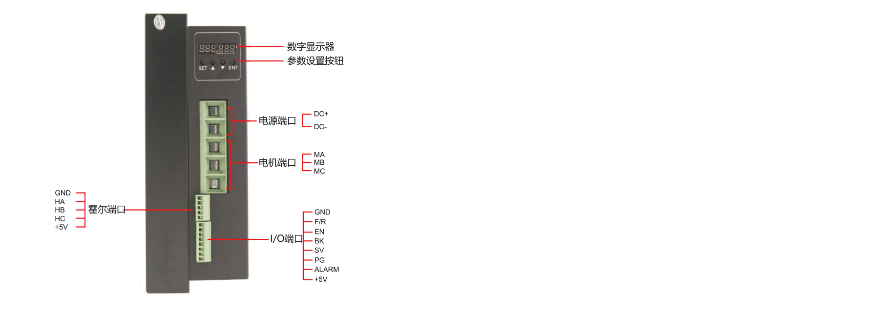 PBLD-L48500D brushless motor driver connection diagram